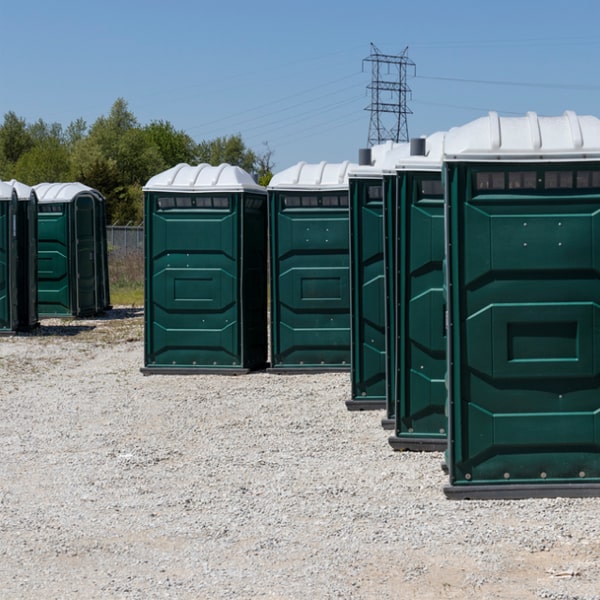 what is the difference between a standard event restroom and a luxury event porta potty